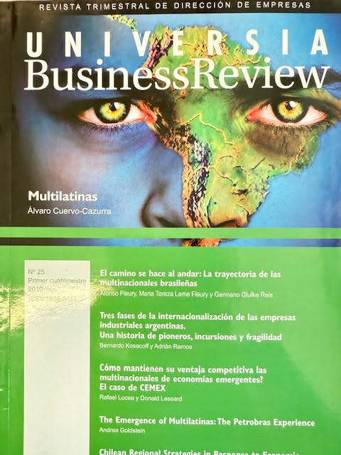 Tres fases de la internacionalización de las empresas industriales argentinas.